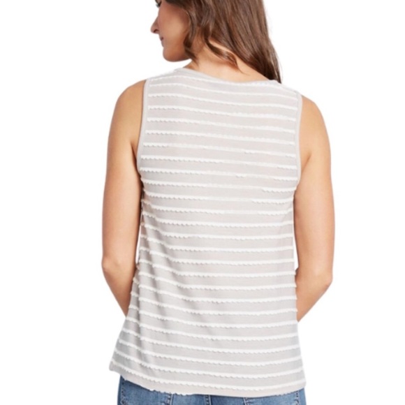 ModCloth Grey Playfully Functioning Knit Tank Top - Picture 2 of 4